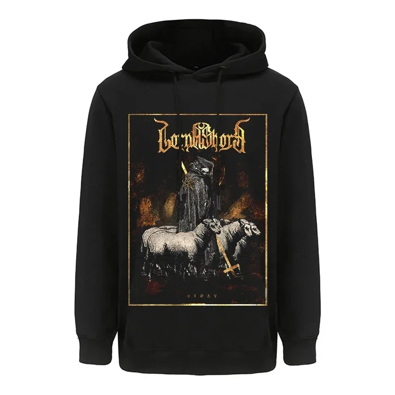 Lorna Shore Heavy Mental Band Hoodie Sweatshirts Men/women Long Sleeve Hoody Tops Harajuku Streetwear Zipper Hooded Coats