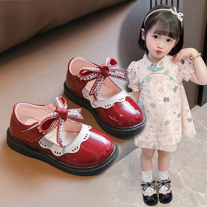 : Lederne Schuhe