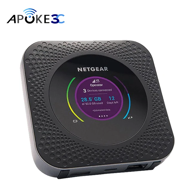 

Unlocked Netgear M1 Nighthawk MR1100 EU Version 4G Gigabit LTE Mobile Hotspot WiFi Router