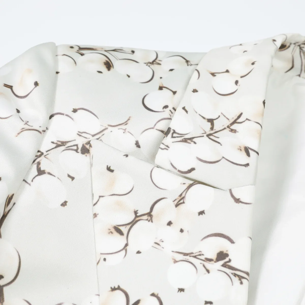

Women Spring Summer 2025 Temperament High End Sense Casual Fashion Long Sve Office Lady Print Fashion Outerwears Coats
