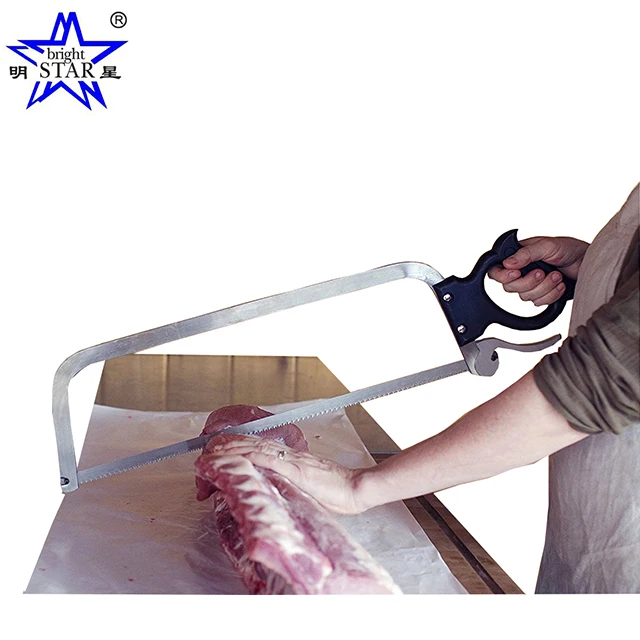 Professional Hand Meat Saw ,  Hacksaw for Cutting Meat