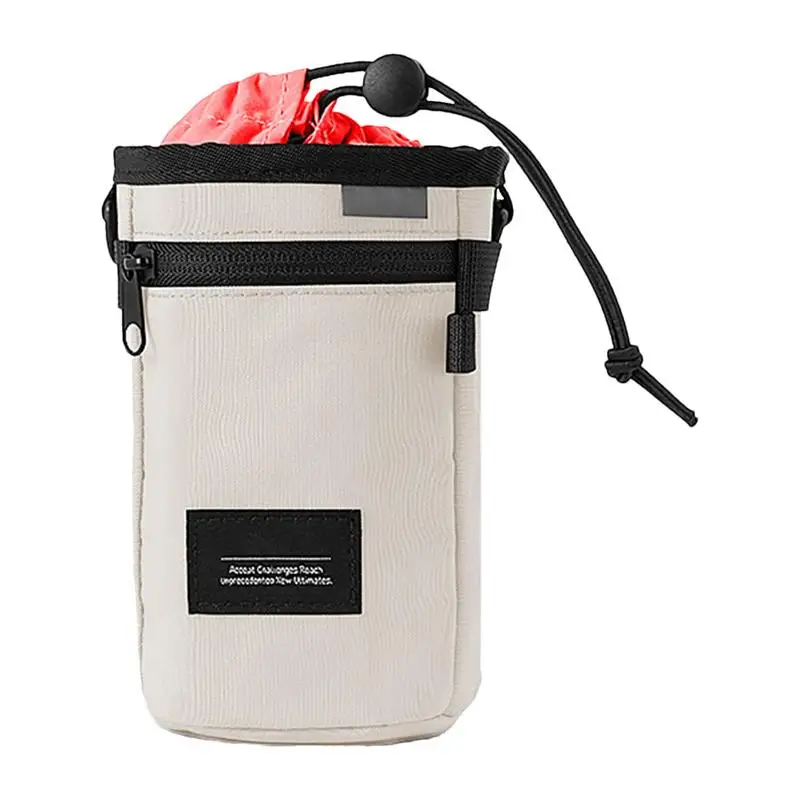 Handlebar Drink Bag Waterproof Insulated Cup Holder Bag Portable Beverage Container Ergonomic Cup Storage Bag For Camping Travel