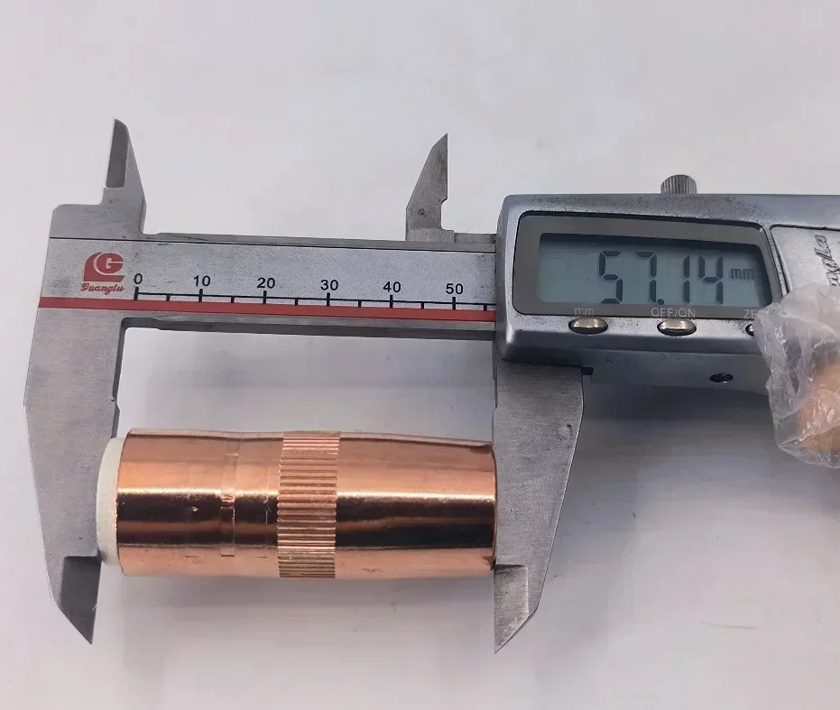 

Набор из 5 NS-1218C, 1/2 дюйма, 1/8 дюйма, рифленое, тонкое медное сопло, для газов Bernard G, стабильные сварочные инструменты, аксессуары