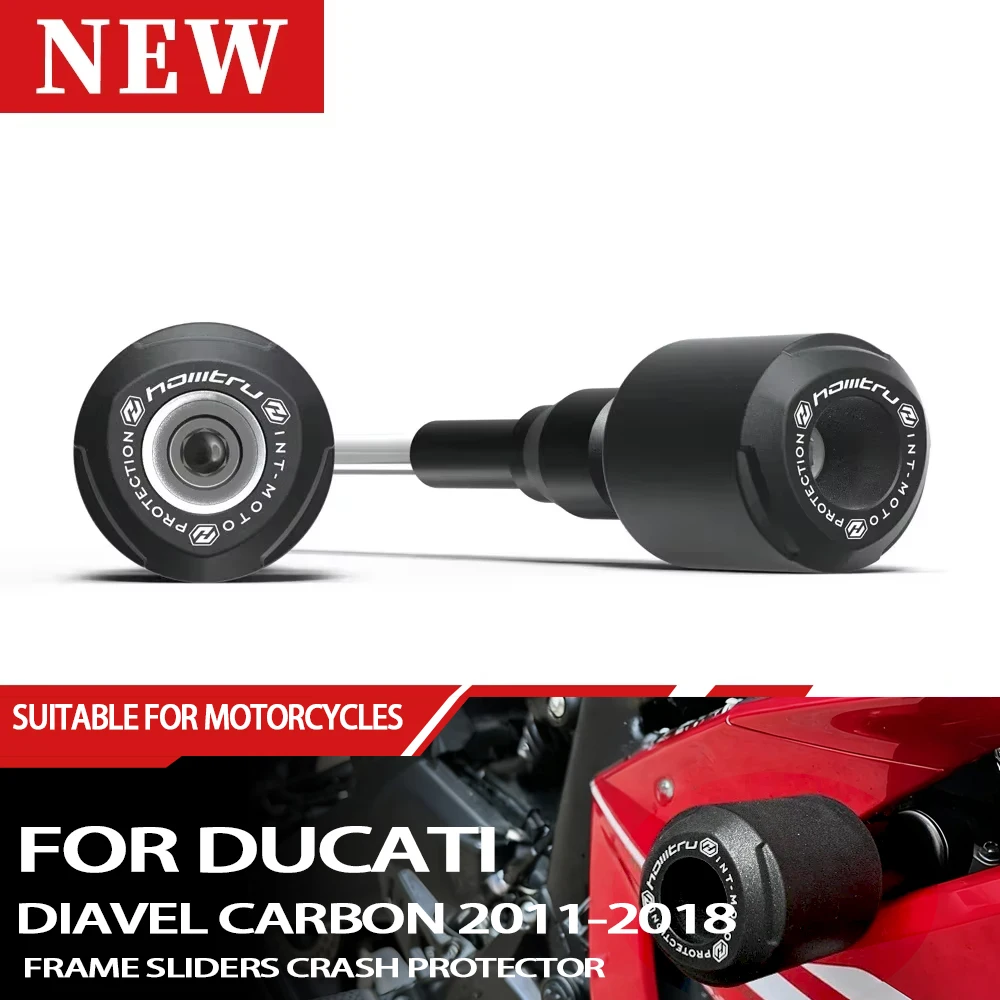 

For Ducati Diavel Carbon 2011-2018 Motorcycle Frame Sliding Block Engine Anti Collision Wave Head Protector