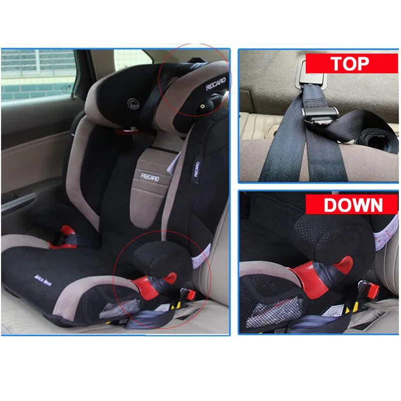 ISOFIX LATCH Belt Connector Interface Connection For Baby Car Safety Seat Child Seats ISOFIX Car Seat