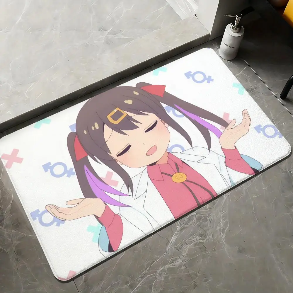 Onimai Im الآن أختك الكلمة حصيرة الفانيلا السجاد لينة الشتاء الدفء الكلمة حصيرة سميكة عدم الانزلاق لغرفة المعيشة سجادة باب المنزل