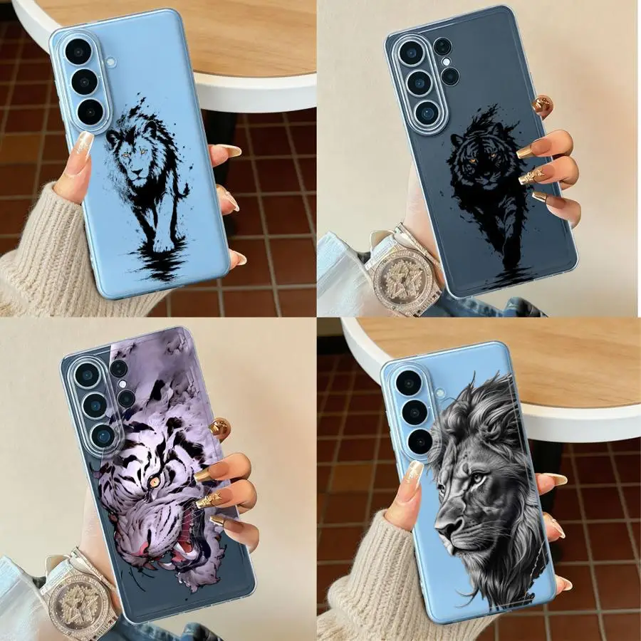 Phone Cover Case for Samsung Galaxy S26 Ultra S22 FE Note 20 Ultra 10 S21 S25Ultra S24 S20 Plus S23 S26 S25 Edge Ink Walking