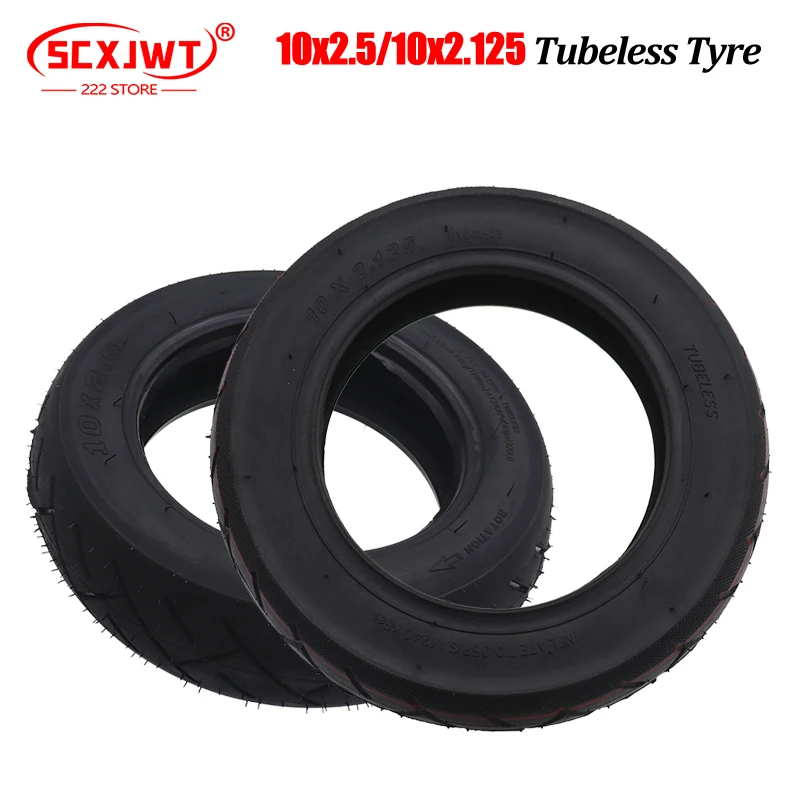 Good Quality 10x2.125 10x2.5 Tubeless Suitable for 10 Inch Electric Scooter Balance Hoverboard Bike Smart