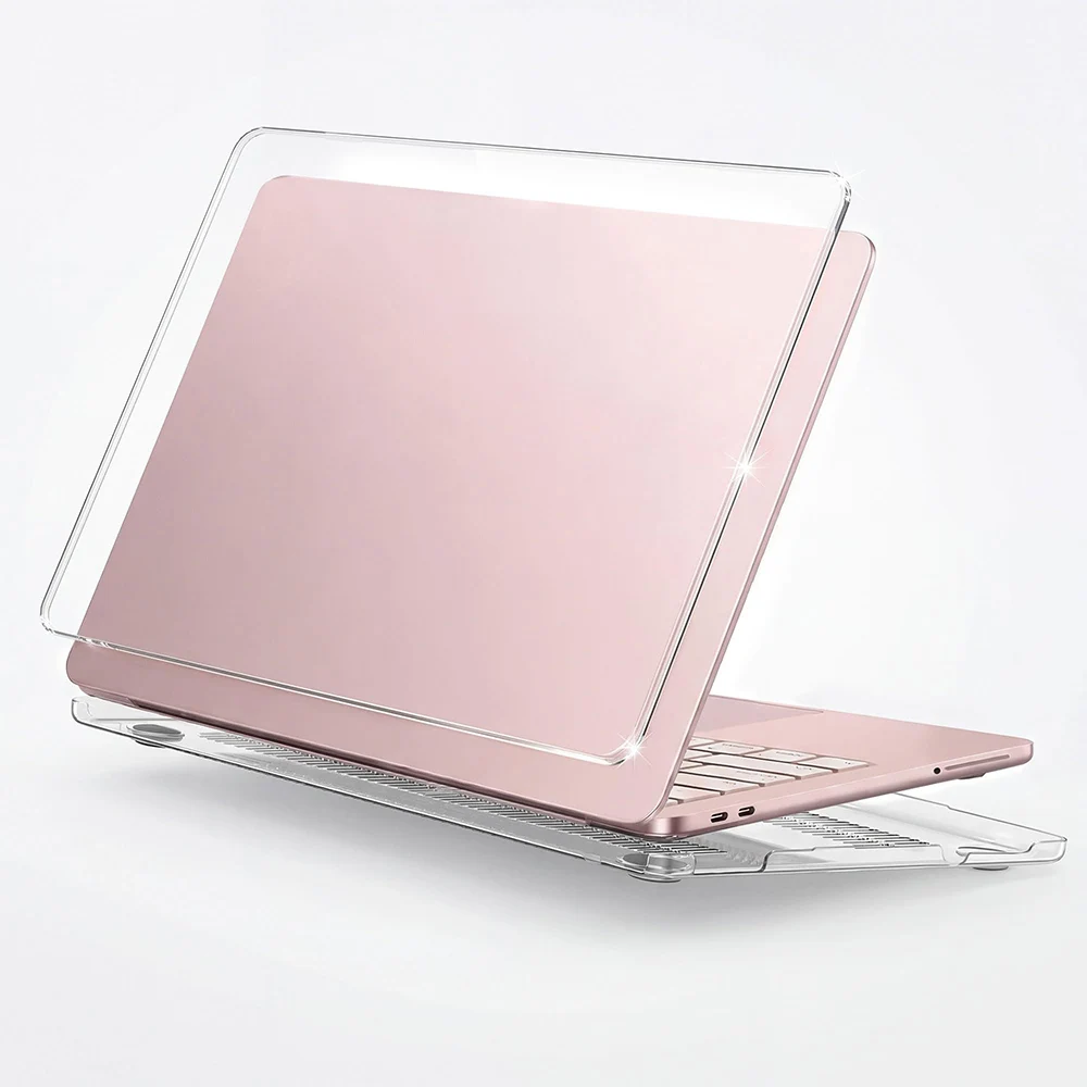 Crystal Transparent Case For MacBook Neo Case MacBook Neo 13 inch A3404 A18 Pro Chip 2026 Ultra-Thin Matte Laptop Cases Cover