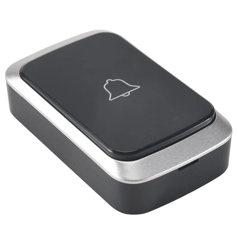 Cacazi Campanello impermeabile wireless 300M Flash LED remoto Campanello per porta senza fili per casa Spina americana