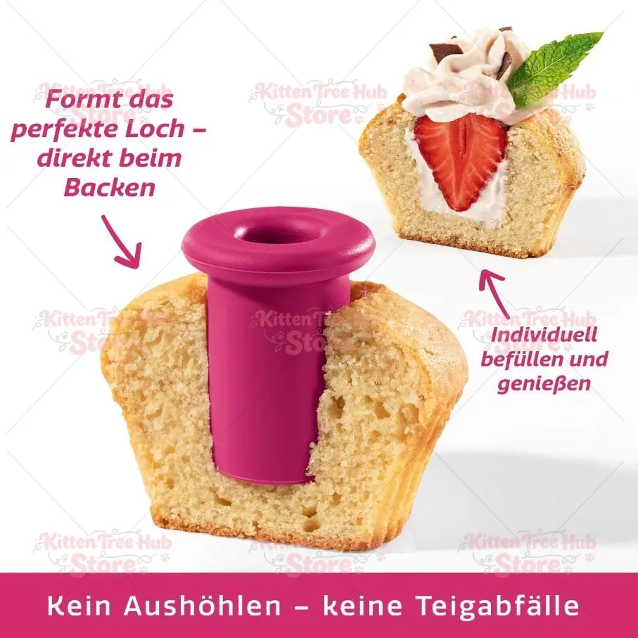 Set Bread Cake Muffin Round Drilled Silicone Opening Plug