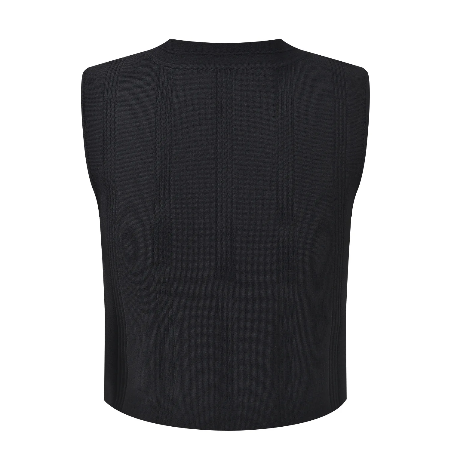 New Arrival 2026 Autumn French Style Solid Suit O-neck Sleeveless Tops Ruffles Henm Short Mini Skirt Women Knit 2Pcs