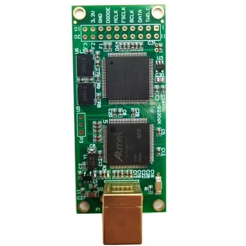 USB Amanero Combo384 Module DSD512/PCM384 32Bit For AK4497 ES9038 AK4493 Decoders (C3391 Crystal) Easy Install Easy To Use