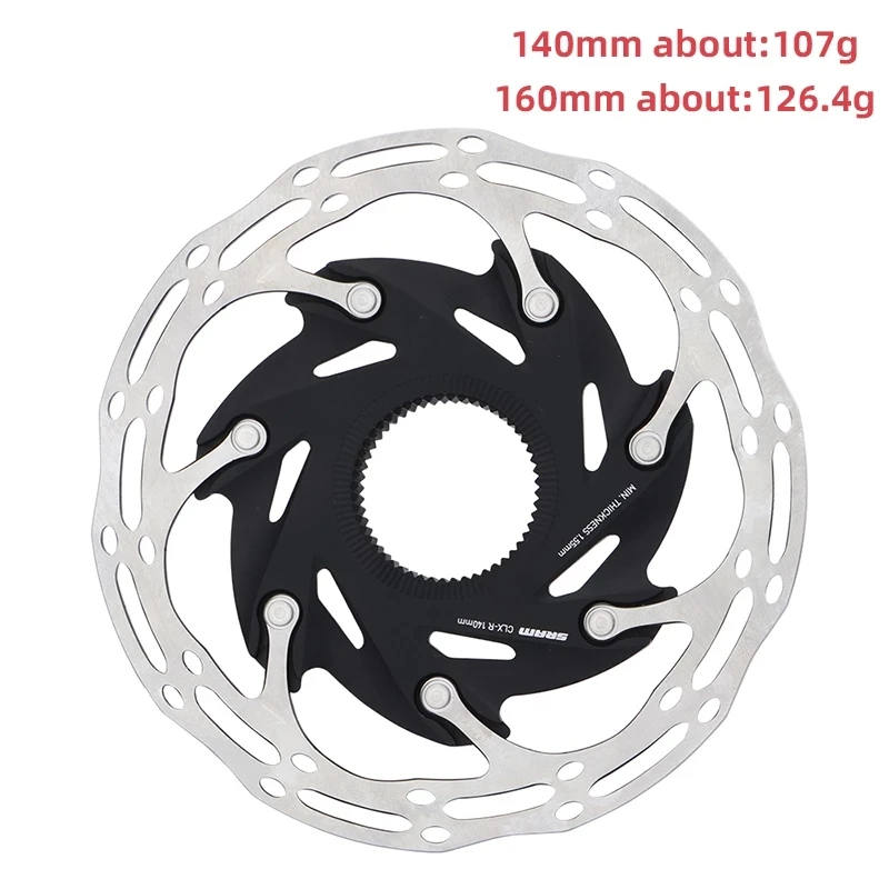 Road Bike Centerlock For Shimano Center Lock Disc Brake Rotor 160mm 140mm For SRAM CLX-R Mountain Bicycle Disc Brake Rotor