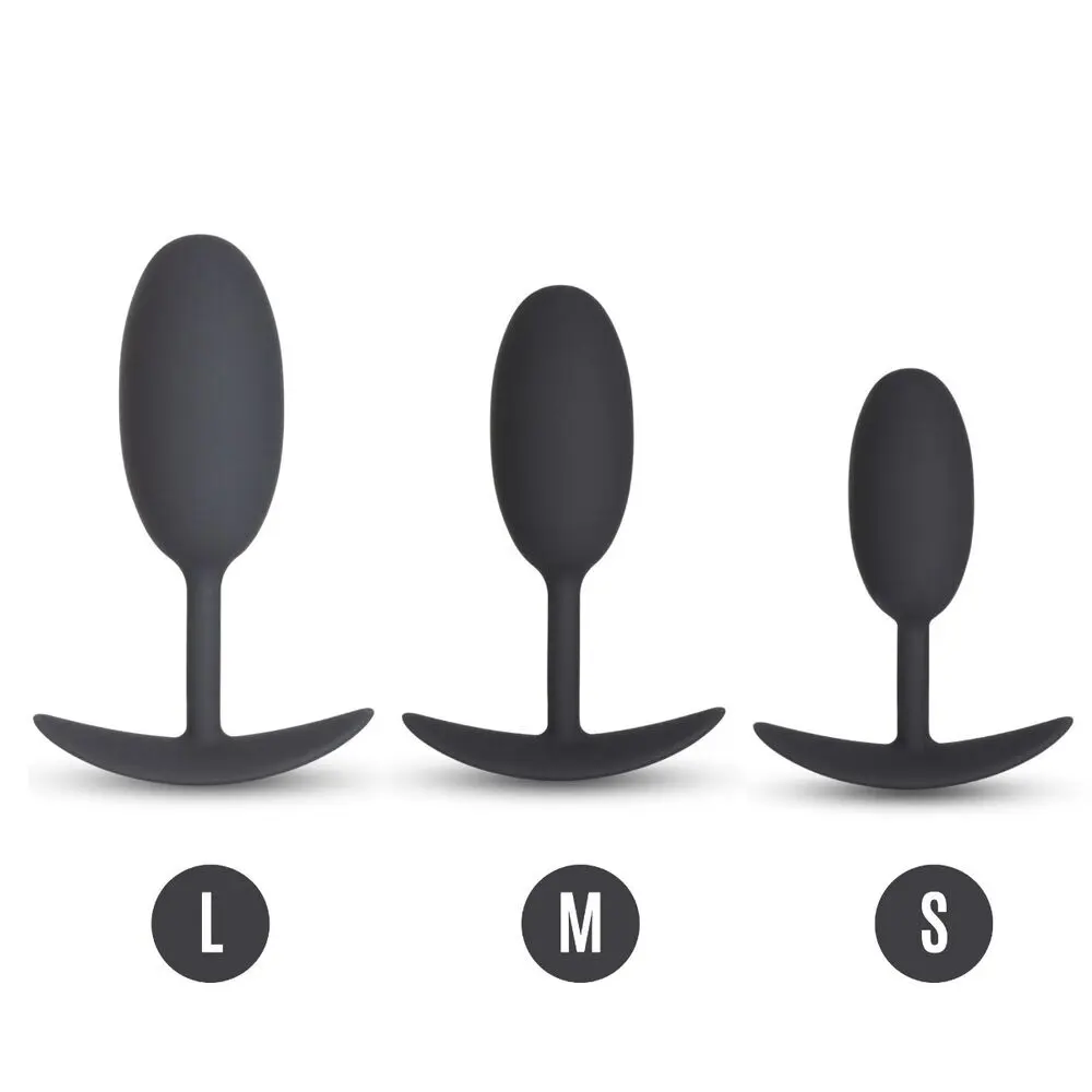 Plug anal lesté en silicone portable, entraînement anal, entraîneur anal, jouets sexuels