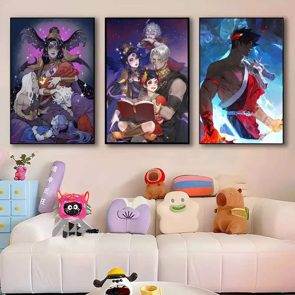 أمين H-Hades مطبوعات وملصقات ذات نوعية جيدة ملصق ورقي مقاوم للماء ملصقات حائط لبار القهوة