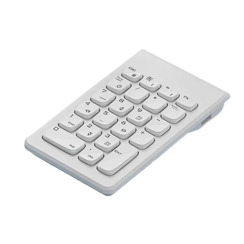 

Solid Ultra-Thin Portable Mini Wireless Digital Keypad Bluetooth Dual-Mode External Keyboard For Laptop Computer Peripheral