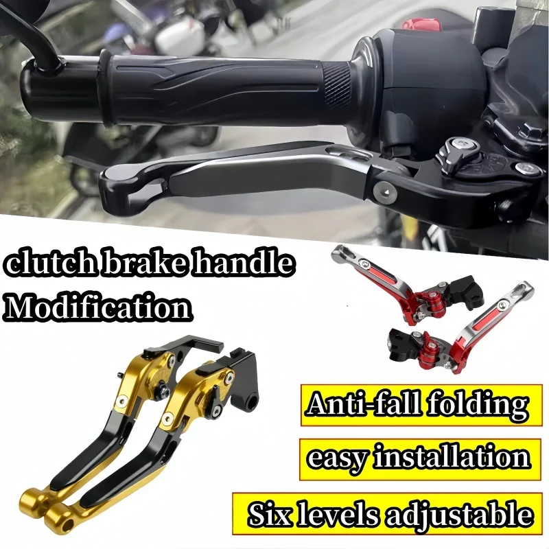 New CNC Parking handle clutch brake lever For Kawasaki ER-5 04-05 Z750S 06-08 ZZR600/ZX-6 90-04 ZXR400 Motorcycle Accessories