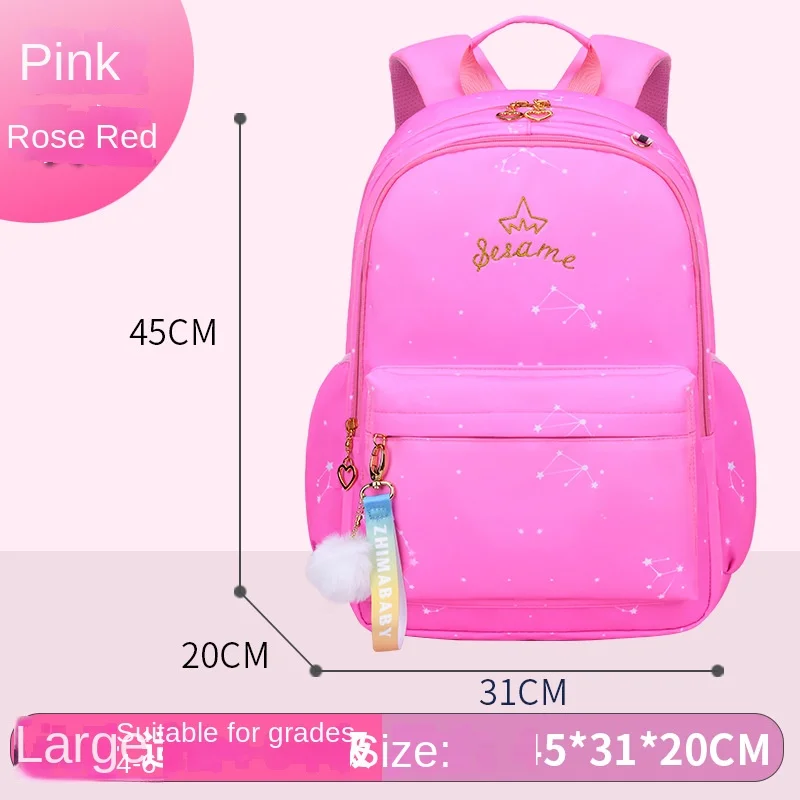 Primary school girl waterproof Children bookBag for women princess backpack student Bagpack kid 3-6 years Mochila Infantil