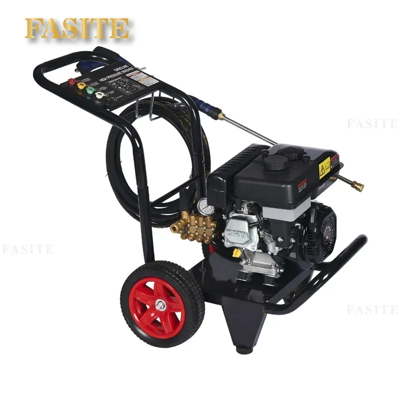 For 180bar 12L High Pressure Washer Powered Commercial Water Cleaner with Crankshaft Copper Pump for Car Washing