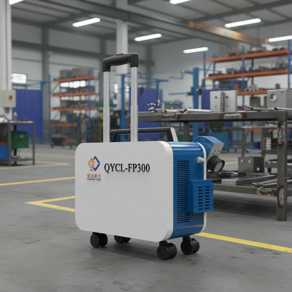 

Новая портативная импульсная лазерная установка 200 Вт для очистки нержавеющей стали от покрытий и краски, простая в эксплуатации