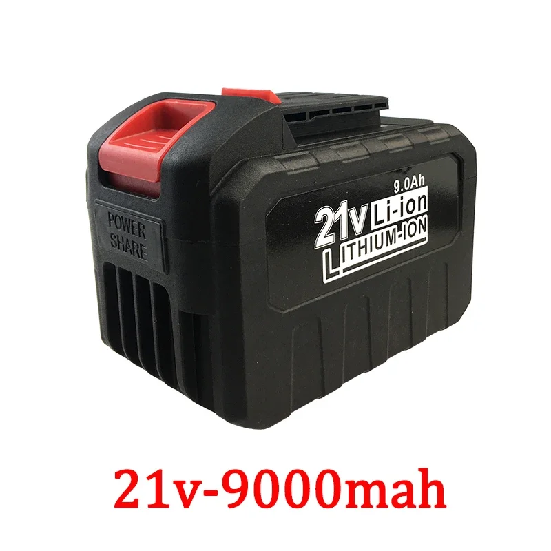 21V 3000/6000/9000mAh Rechargeable Lithium-ion Power Tool Battery ,Suitable for Dayi Cordless Electric Wrench Car Impact Wrench