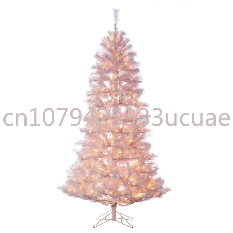 

Factory direct pink christmas tree pendant stand and accessories PE/PVC Christmas trees