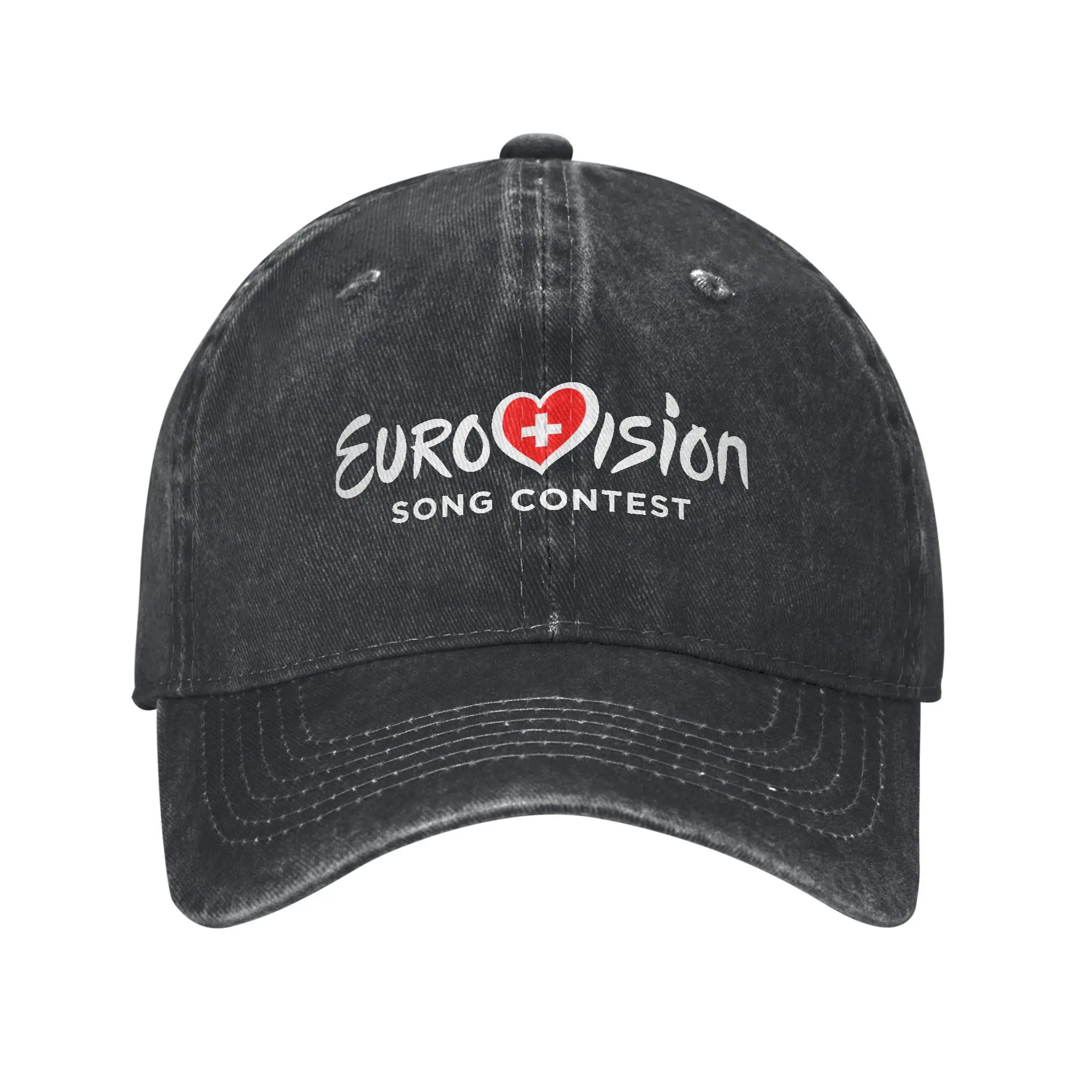 

Бейсбольная кепка с логотипом Basel Eurovisions, винтажная потертая бейсболка для мужчин и женщин, уличная кепка для бега, гольфа, регулируемая посадка, шляпа