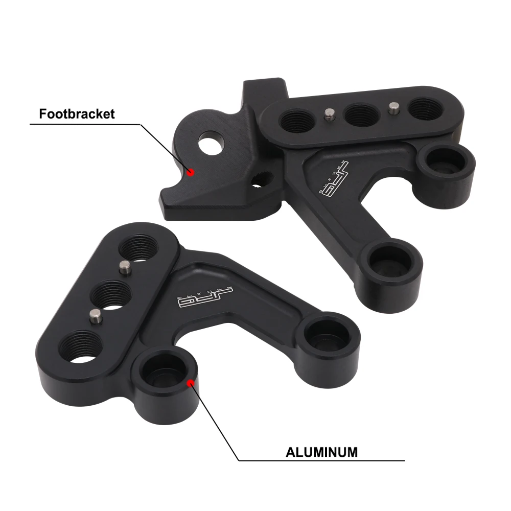 Footpegs Rest Bracket Mount Support Motorcycle Accessories For Surron Lightbee S X  Segeway X160 X260 Aluminum Ebike view 5