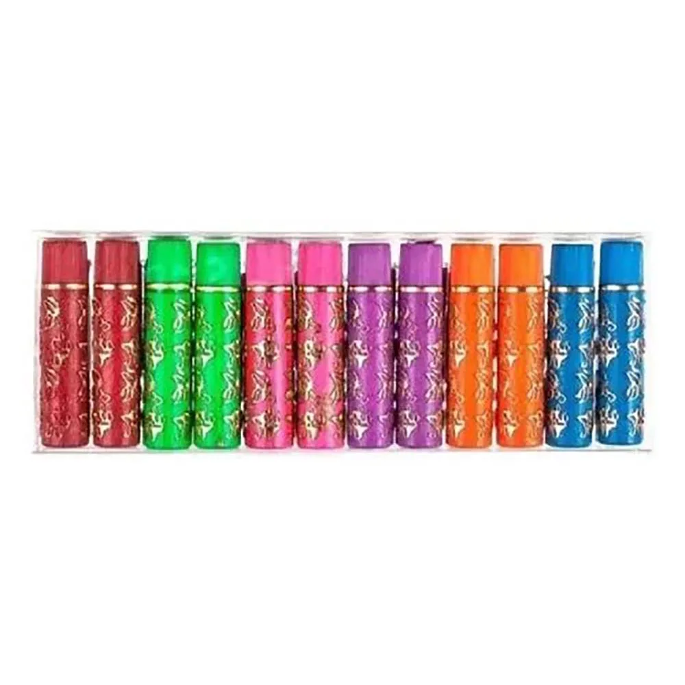 صندوق C/12 أحمر شفاه سحري 24 ساعة مدة طويلة ملون