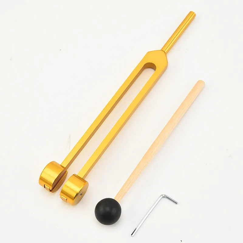 

128 Гц камертон диапазон чакра камертон золотой Шуман резонанс ударные инструменты звуковое исцеление музыкальные инструменты