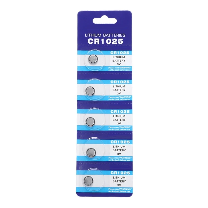 CR1025 Batteries Button Cell Battery Perfect for Remote Control Multiple Uses