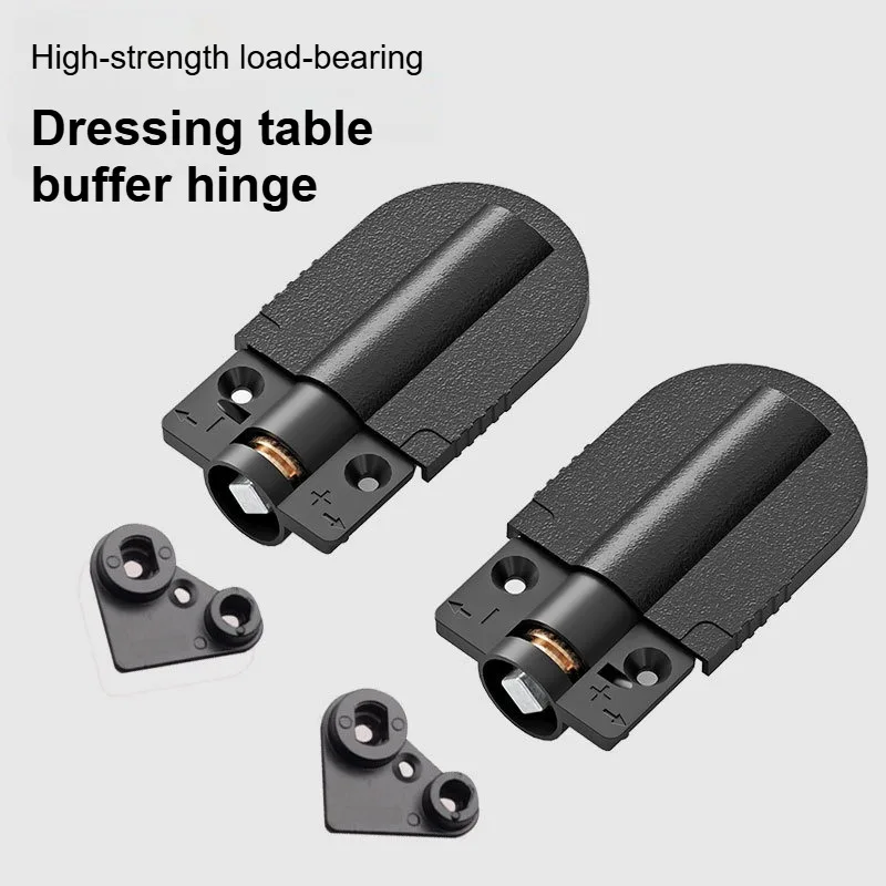 Dressing Table Hydraulic Hinge Lifting Buffer Up and Down Cabinet Door Bearing Damper Heavy Hinge Mirror Cabinet Hinge 1 pair