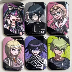monokuma Naegi Makoto Kirigiri Kyoko  Button Pin Cute Anime Character Cartoon Brooch Badge for Backpack Accessories Decor Fans