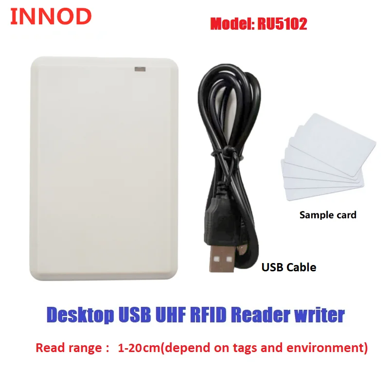 UHF RFID lecteur ampa er bureau USB ISO18000-6B/6C pour système de contrôle d'accès UHF gratuit échantillon Sard, logiciel de démonstration SDK