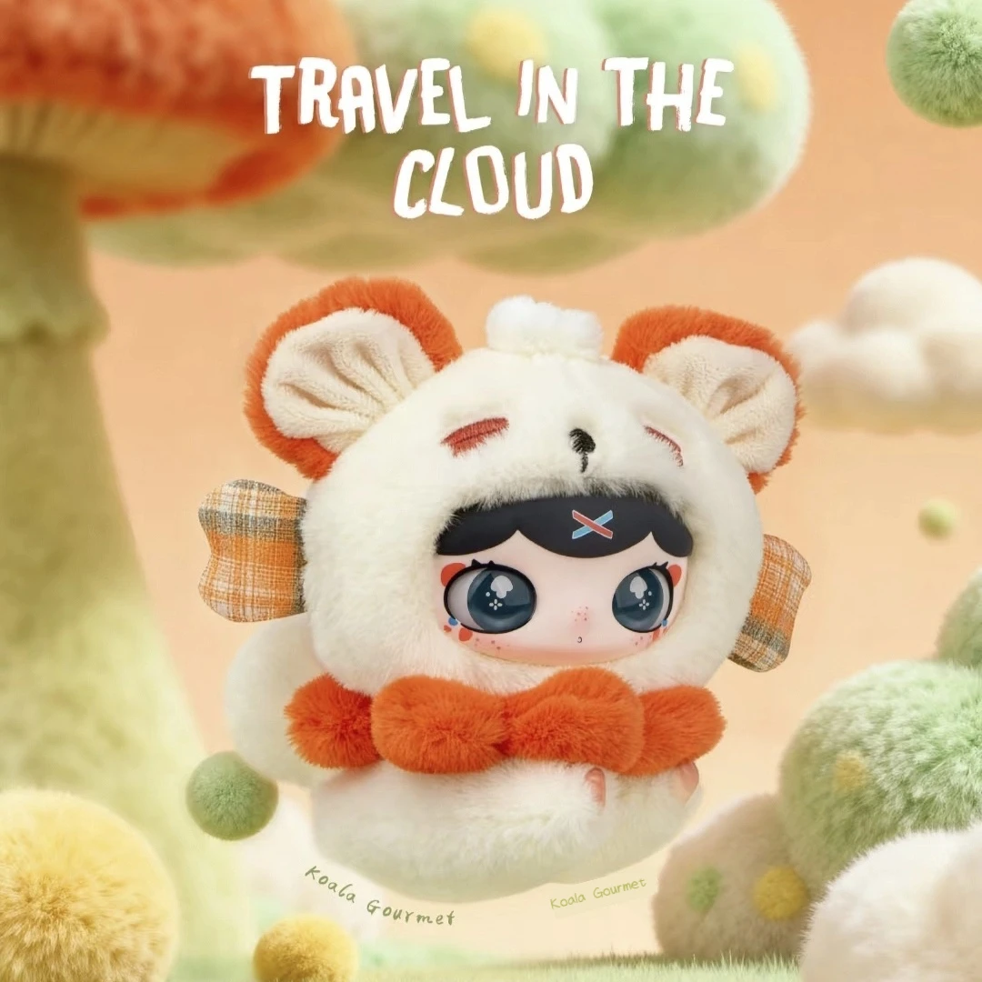 Lulumi Cloud Roaming Record série boîte aveugle en peluche mignon dessin animé compagnon poupée sac exquis pendentif Surprise boîte mystère cadeau