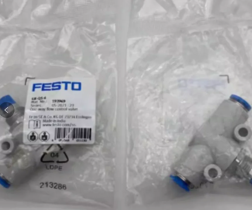 

2PCS New original FESTO throttle valve GR-QS-3 193965 GR-QS-4 193967