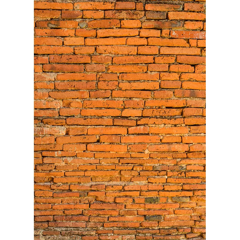 Arte tecido fotografia cenários adereços piso de madeira parede de tijolo retrato do bebê photo studio fundo 21802ztn-03