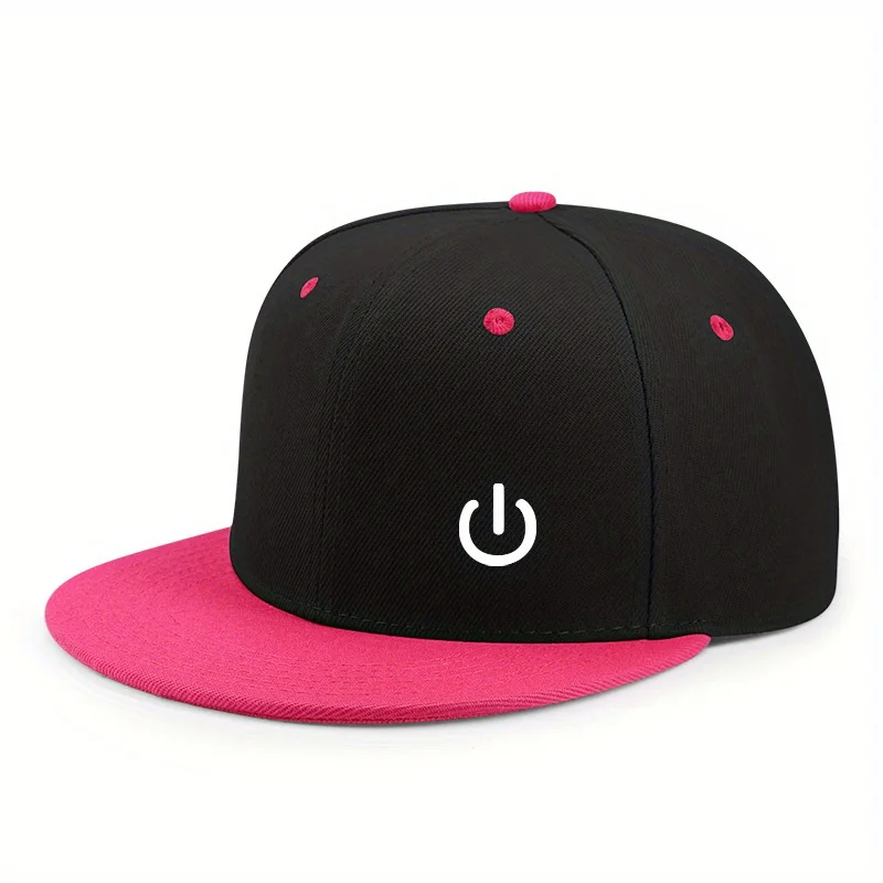 Modische und trendige Outdoor-Alltags-personalisierte lässige vielseitige Baseballkappe mit flacher Krempe für Männer und Frauen für Reisen, Hip-Hop – Detail 4