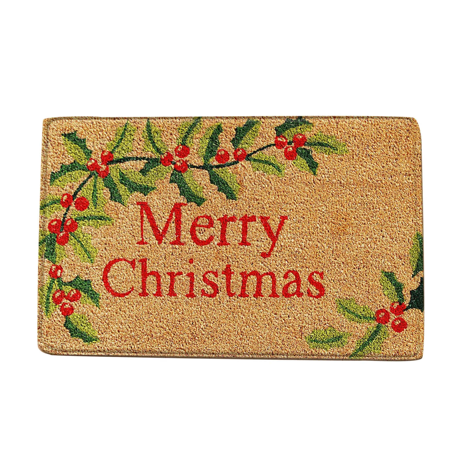 Christmas Decoration Floor Mat Entrance Door Bedroom Bath Toilet Anti Slip Mat Carpet 2024 Merry Christmas Navidad New Year Gift