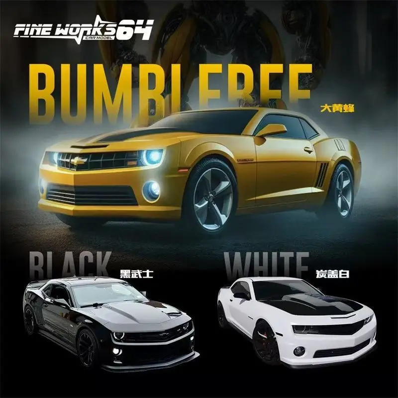 Spot FW Fine Works 1:64 Chevrolet, Camaro, Hornet, 5th Generation Alloy Car Model