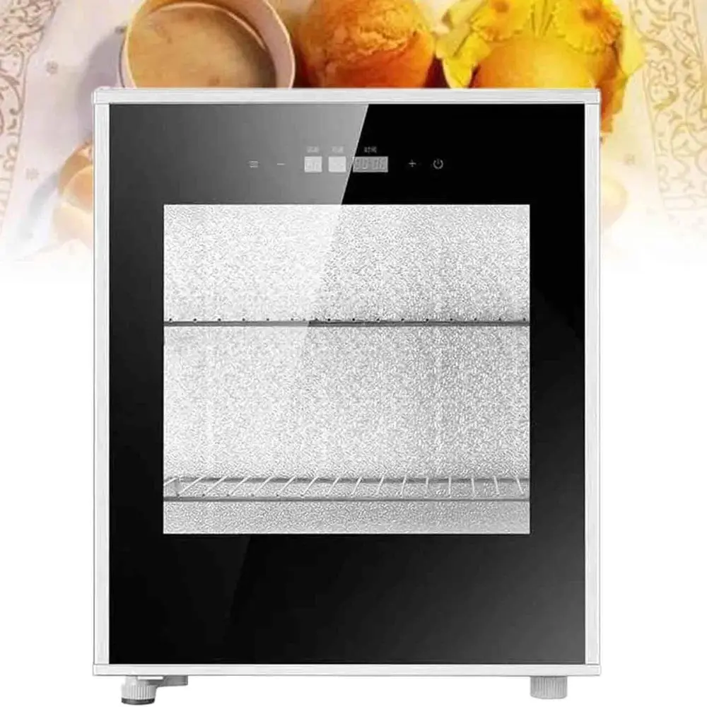 

40L Electric Dough Mixer - Home Bread Maker with Temperature, Timer, and Humidity Control for Dough and Yogurt