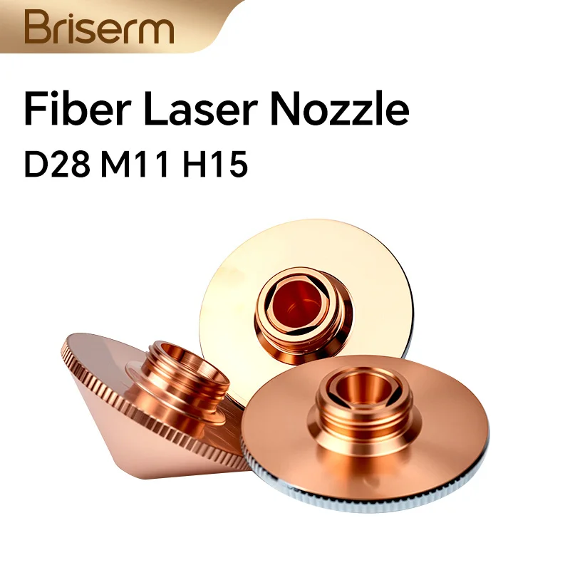 

Fiber Laser Nozzle D28 M11 D32 M14 Single Double Layers Laser Head Nozzles for Raytools Precitec WSX Fiber Laser Cutting Head