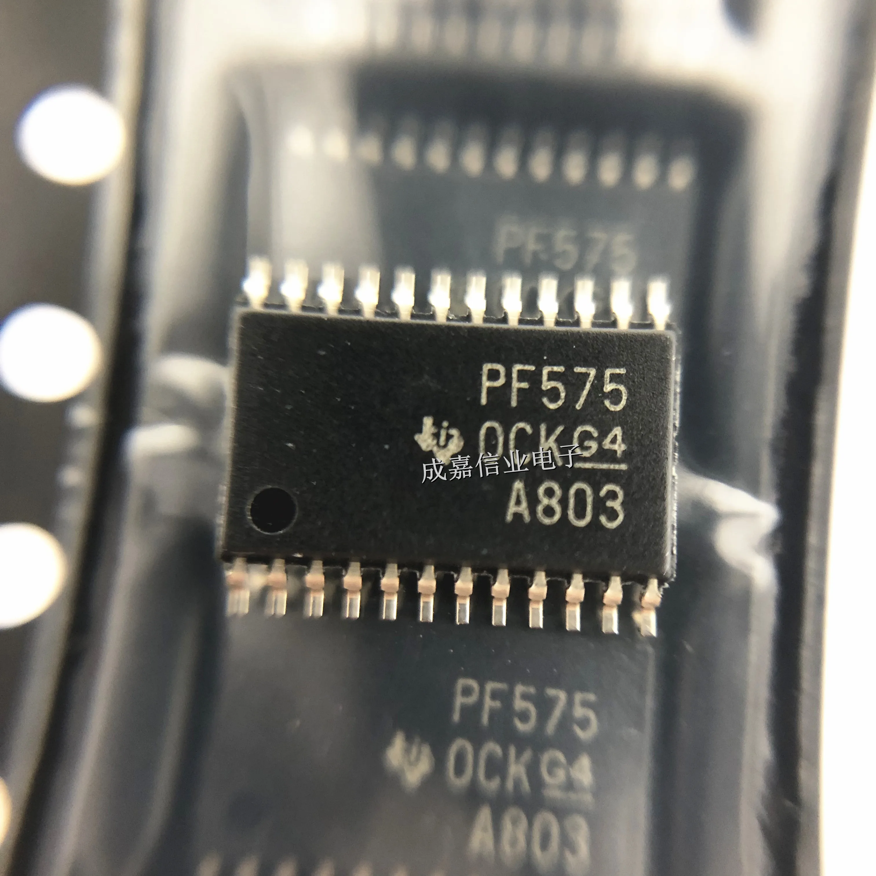 

10pcs/Lot PCF8575PWR TSSOP-24 MARKING;PF575 Interface - I/O Expanders Remote 16-Bit I2C 400kHz 2.5V-5.5V