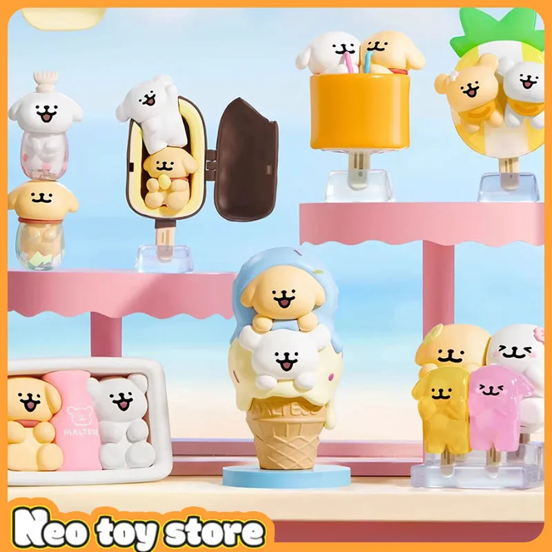 

Новая глухая коробка Plzdot, мальтийская летняя серия мороженого, загадочные коробки, кавайная модель, коллекция кукол, украшение для рабочего стола, подарок на день рождения