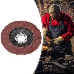 1Pc 125mm Grinding Wheel Flap Disc Sanding Disc Abrasive Tool 40/60/80/120grit For Workshop Metal Weld Polishing Angle Grinder