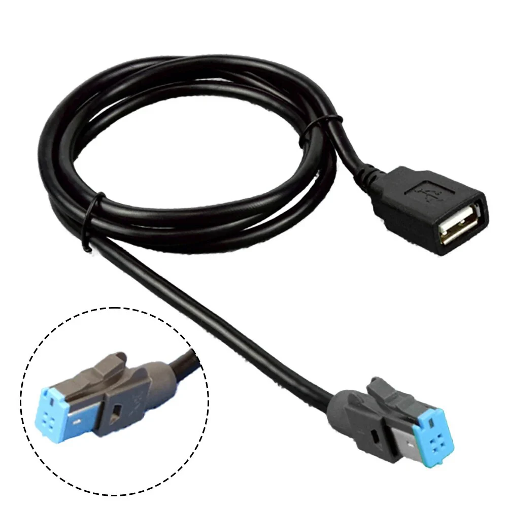 Car CD Audio Extension Cable Rear 4PIN To USB Interface Fit For Nissan Replacement Cables Automobiles Electronics