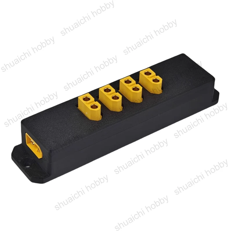 1PCS DC 0-150V 200A 1-to-4 Power Splitter Board XT60 PDB กลางแจ้ง Power Expansion Board สําหรับ Drone เรือรุ่น RC การใช้งาน