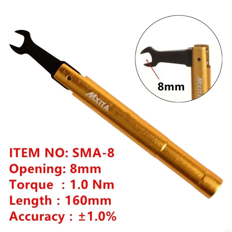 G6KA Goldplated Spanner SMA Coppia Coppia Strumento elettromunicazione portatile in acciaio