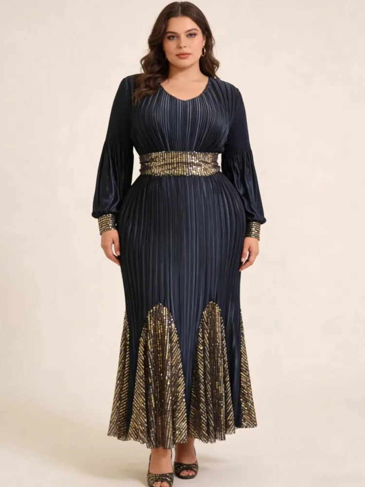 

African Dresses For Women Elegant Wedding Muslim Fashion Abayas Dashiki Robe Kaftan Long Sleeve Dress Turkish Africa 2026 New